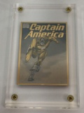 1996 Marvel Comics Captain America - 24k Gold & Silver Collectible Card Production PROOF- 12
