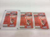 75th Ann Wheaties MINI Box w/ Mary Lou Retton 24k Gold Signature - Set of 3