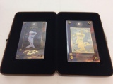 MLB 1998 Barry Bonds Team Gold MATCHING 24k Gold Metal & 24k Gold Signature Card --LE #10 of 1,000