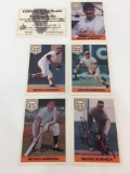 1993 Front Row Brooks Robinson AUTOGRAPHED Complete Set of 5 Cards Limited Edition Set #257/5000