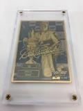 NASCAR Dale Earnhardt 7x Champ Limited Edition 24k Gold Metal ERROR Card