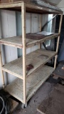 4 shelf rolling cart Location:... Spray Booth