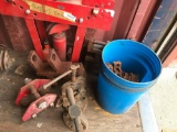Lot of Tools Vices Metal Parts Location Cargo Container