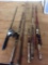 Assorted Fishing Poles & Fly-Tying Kit