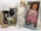 Lot of 4 Dolls - Linda M. Rick, Seymour Mann, Ashton Drake, etc