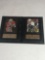 Jerry Rice & Wayne Gretzky Card Plaques - 2 Units each 5x7in