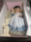 Alice in Wonderland Porcelain Doll by Linda Rick, The Doll Maker - In Original Box 27x16x10in
