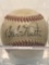 Signed Baseball says Babe Ruth No COA