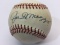 Signed Baseball says Joe DiMaggio No COA