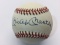 Signed Baseball says Mickey Mantle In Case No COA