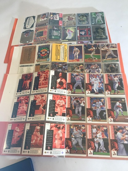 246 Mark McGwire Baseball Cards in Sheets