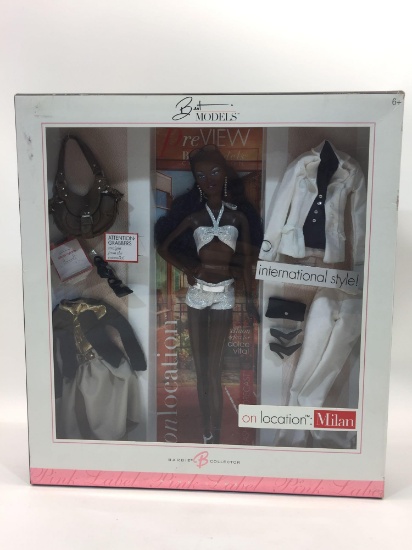 On Location Milan Barbie Collector Edition- NIB 14in Tall