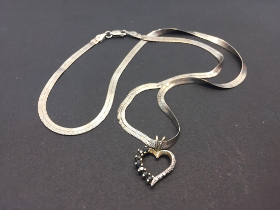 Necklace w/ .925 Italian Silver Chain