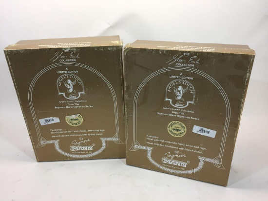 2 Boxes of limited edition Angels Touch Collectible Dolls from the Seymour Mann Signature Series