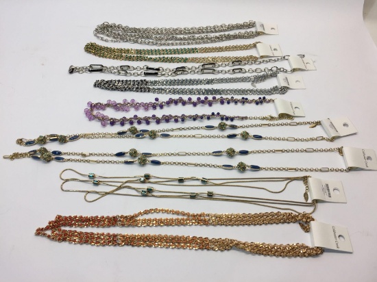 Lot of 9 Coldwater Creek Necklaces with Tags