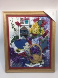 Original Hand Made Framed Art 28in x 24in