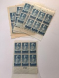US Postage 1934 5 cent Yellowstone Stamps - 5 sheets of 6