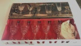 Pompadour Lead Crystal Glasses France 5