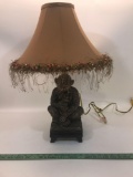 Monkey and Child Lamp Works