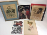 Miscellaneous Vintage Art & Pictures - Coca-Cola, WWI, etc