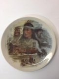 Gorham Fine China - Limited Edition 10.5in Ceramic Plate - Nancy Wars Cherokee Nation by Ben Hampton