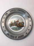 10.5in Metal Plate - Americana Art China Co.