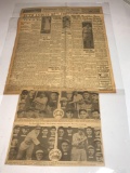 Newspaper Ads Babe Ruth Retires All Star Game 1933 2 Units