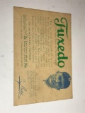 1910s-1920s Ty Cobb Tuxedo Tobacco Advertising