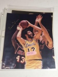 Signed Photo Divac Larry Bird no COA 2 Units