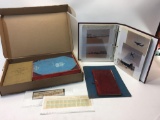 Collection of Vintage Stamps, Letters, Pictures, Books, etc