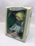 Coleco 1985 Cabbage Patch Kids Cheerleader Doll in Original Box 15x12x10in