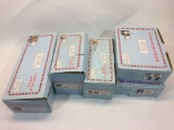 Lot of 5 boxes of Dolls & Tea Sets - The Designer Guild Collection