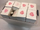 Lot of 8 boxes of Precious Moments Dolls & Doll Stands