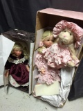 The Doll Maker and Friends- Lot of 2 Dolls