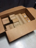 Boxes of miscellaneous Home Shopping Network products