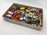 Box of Hot Wheels & Toy Cars