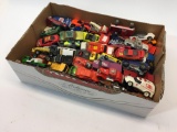 Box of Hot Wheels & Toy Cars