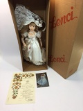 Limited Edition Lenci Doll in Box 29x12x8in w/ CoA