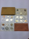 Treasury Department United States Mint Philadelphia - Coin Proof Sets 1961, 1962, 1963, 1964