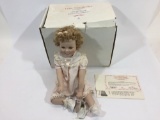 Little Miss Shirley Temple Doll w/ CoA & original box 13.5in long