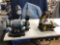 160in Machinist Table with Outlets Wheel Grinder Belt/Disc Sander Band Saw Electric Wire Brush