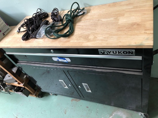 Yukon Rolling Workbench Cabinet 50in x 38in x 19in