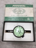 Federal Miracle Movement C71 Dial Indicator in Box 6in Long