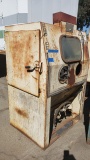 Sand blast cabinet ugly non working for parts needs repair