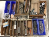 Lot of Tools, Drill Bits, Picket Timer, etc