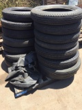 Pallet of Car Tires & Inner Tubes