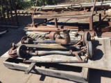 Vintage Car Parts & Shop Metal, front axles, drive shafts, etc