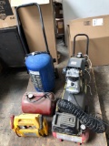 Lot of Air Compressor 2.5gal Jump station air tanks