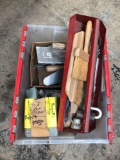 Hand Tools horse hair brushes trowels etc