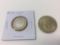 Lot of 2 British Coins, 1986 Two Pound Coin, 2017 One Pound Coin